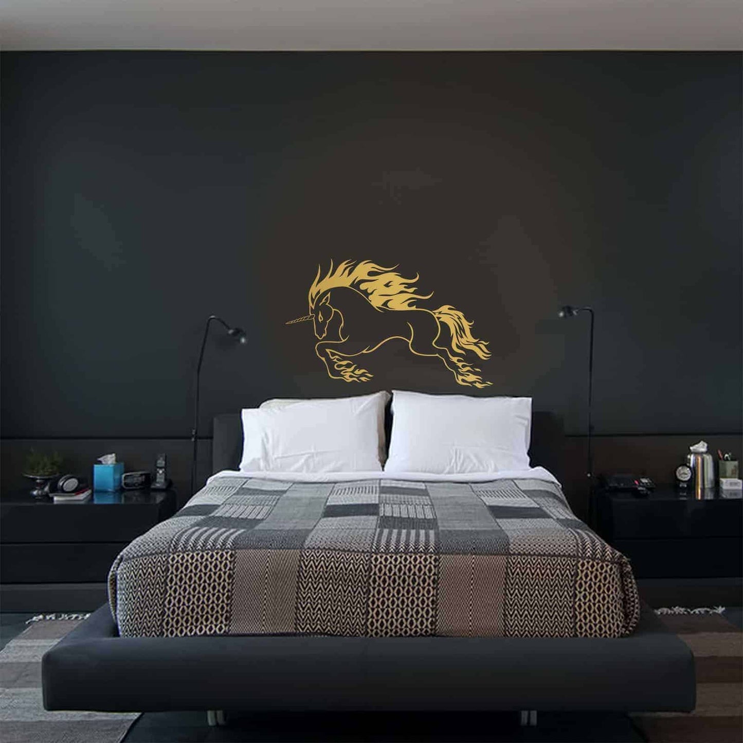 Raging Unicorn Wall Sticker