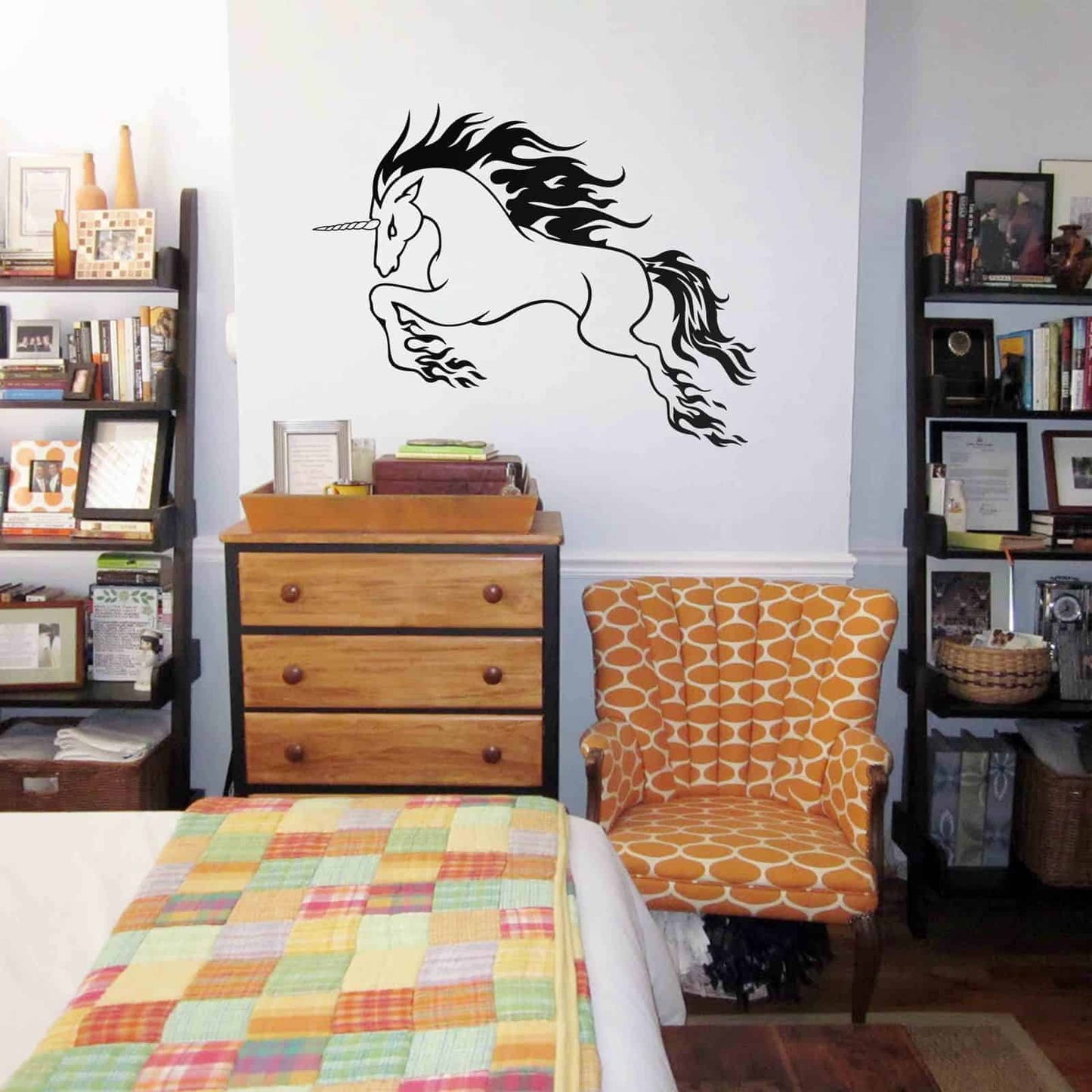 Raging Unicorn Wall Sticker