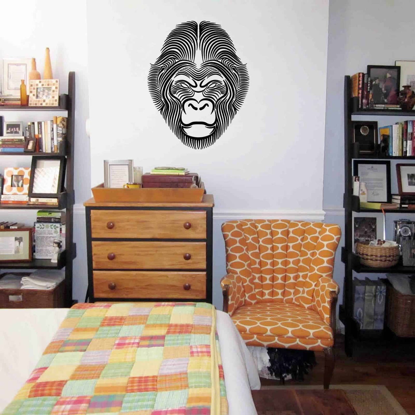 Gorilla Warrior Wall Sticker