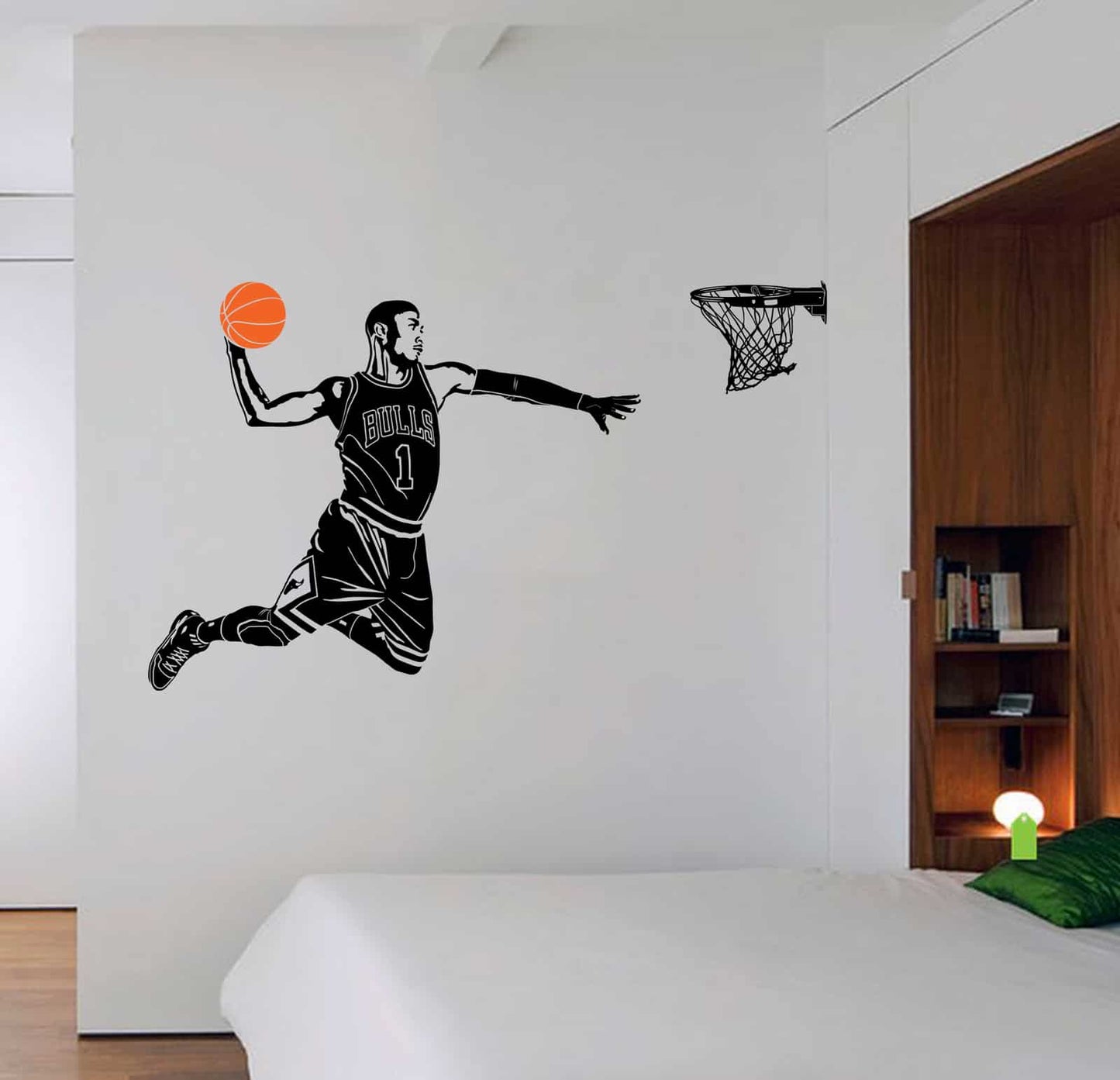 Basketball Dunk Wall Sticker