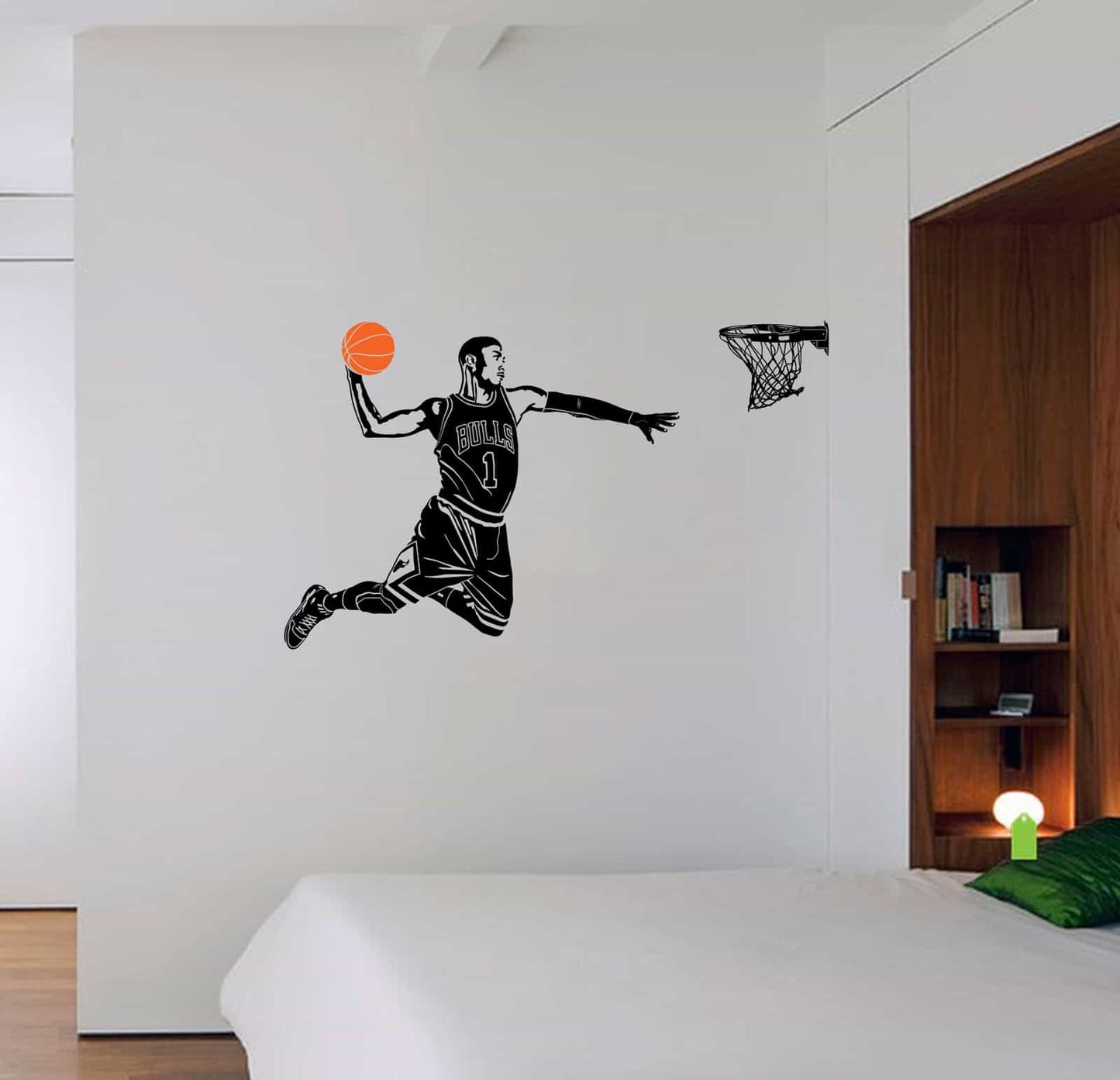Basketball Dunk Wall Sticker