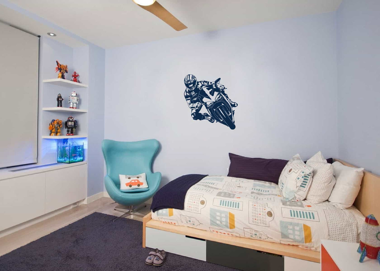 Superbike Racing Wall Sticker