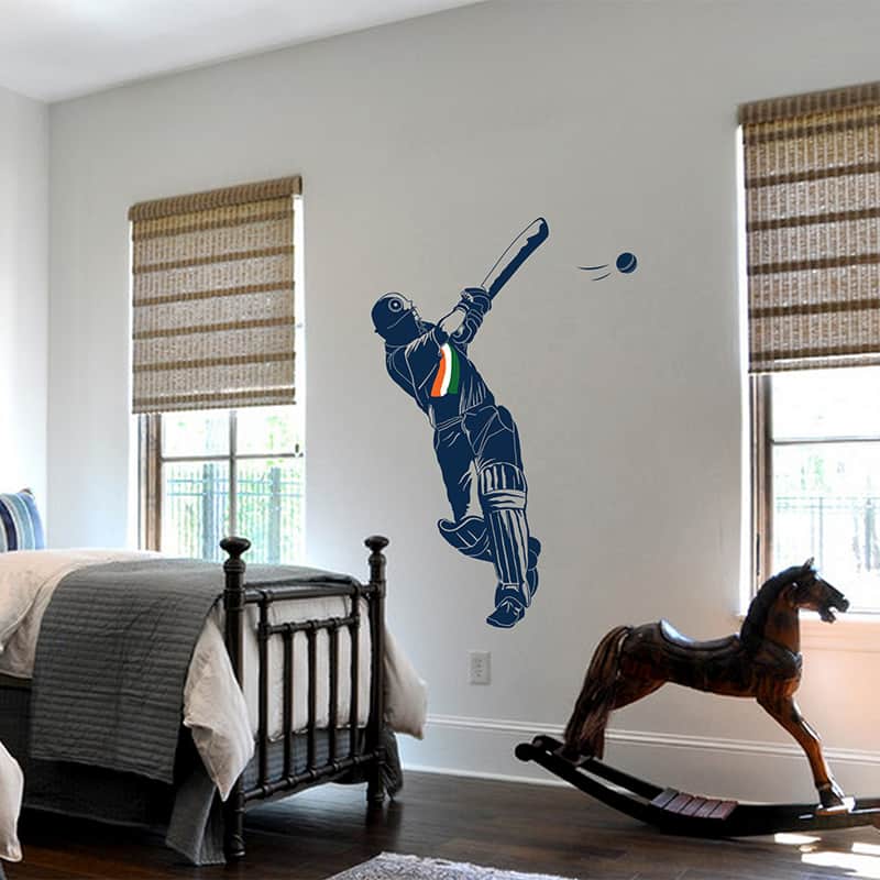 Cricket is life Wall Sticker