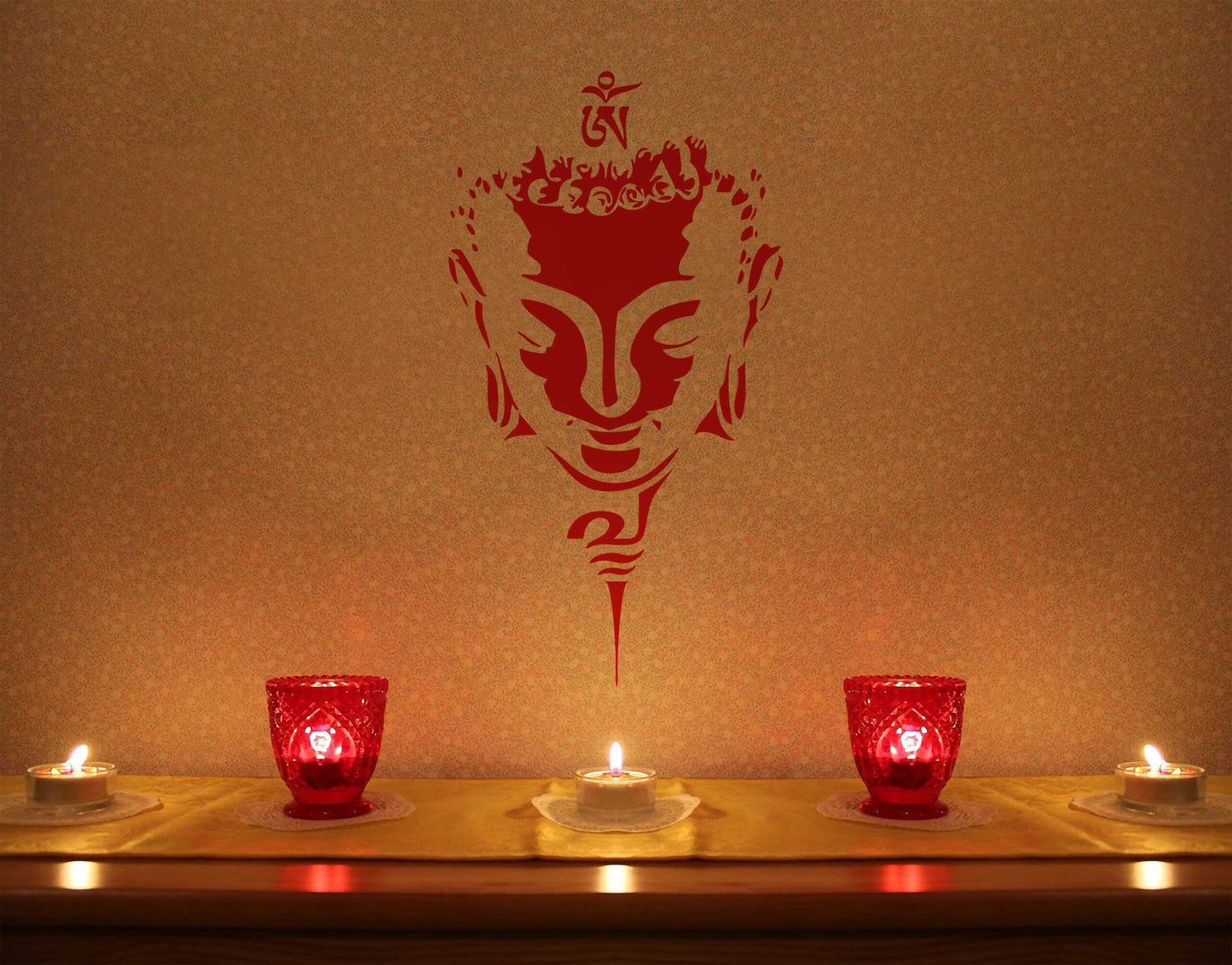 Buddha Penance wall sticker