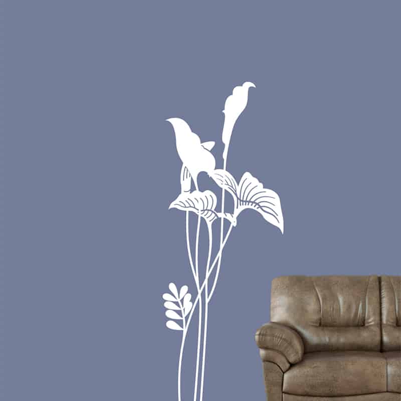 Wild Flower Wall Sticker