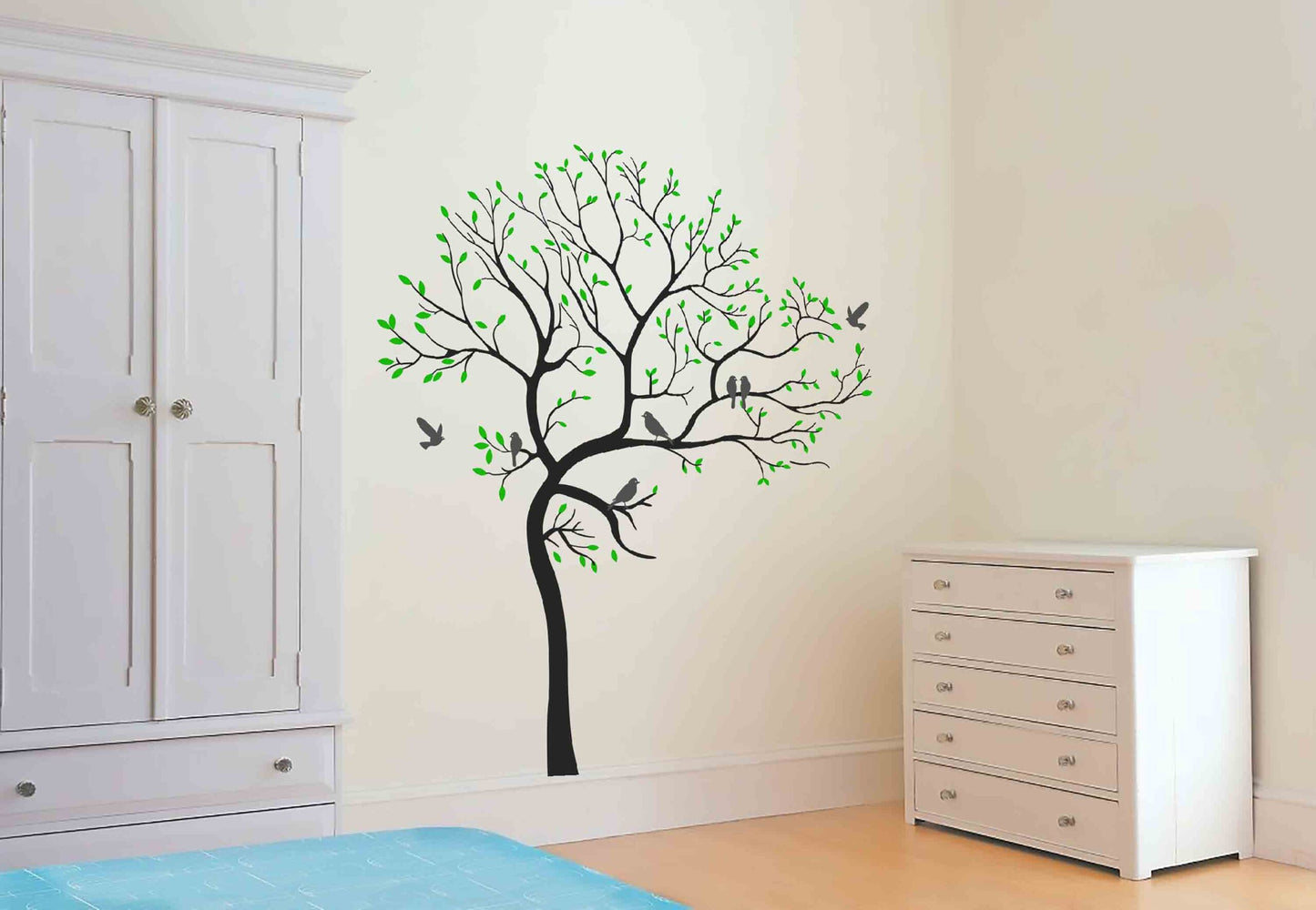 Pray for Happiness Tree Wall Sticker