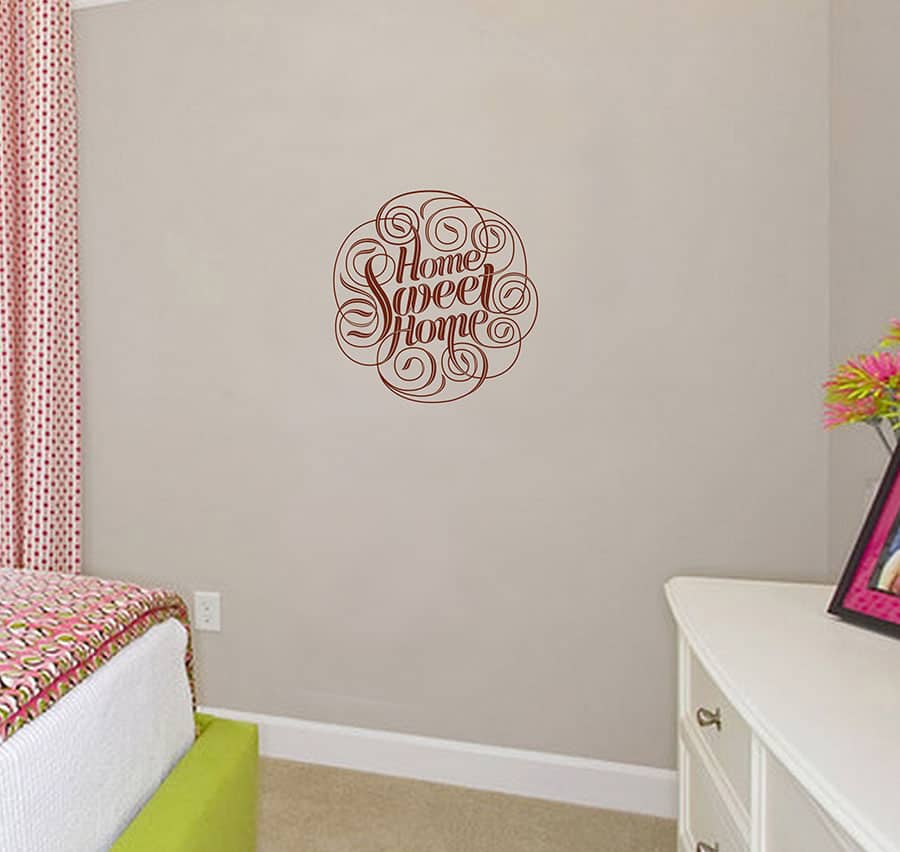 Home Sweet Home Wall Sticker
