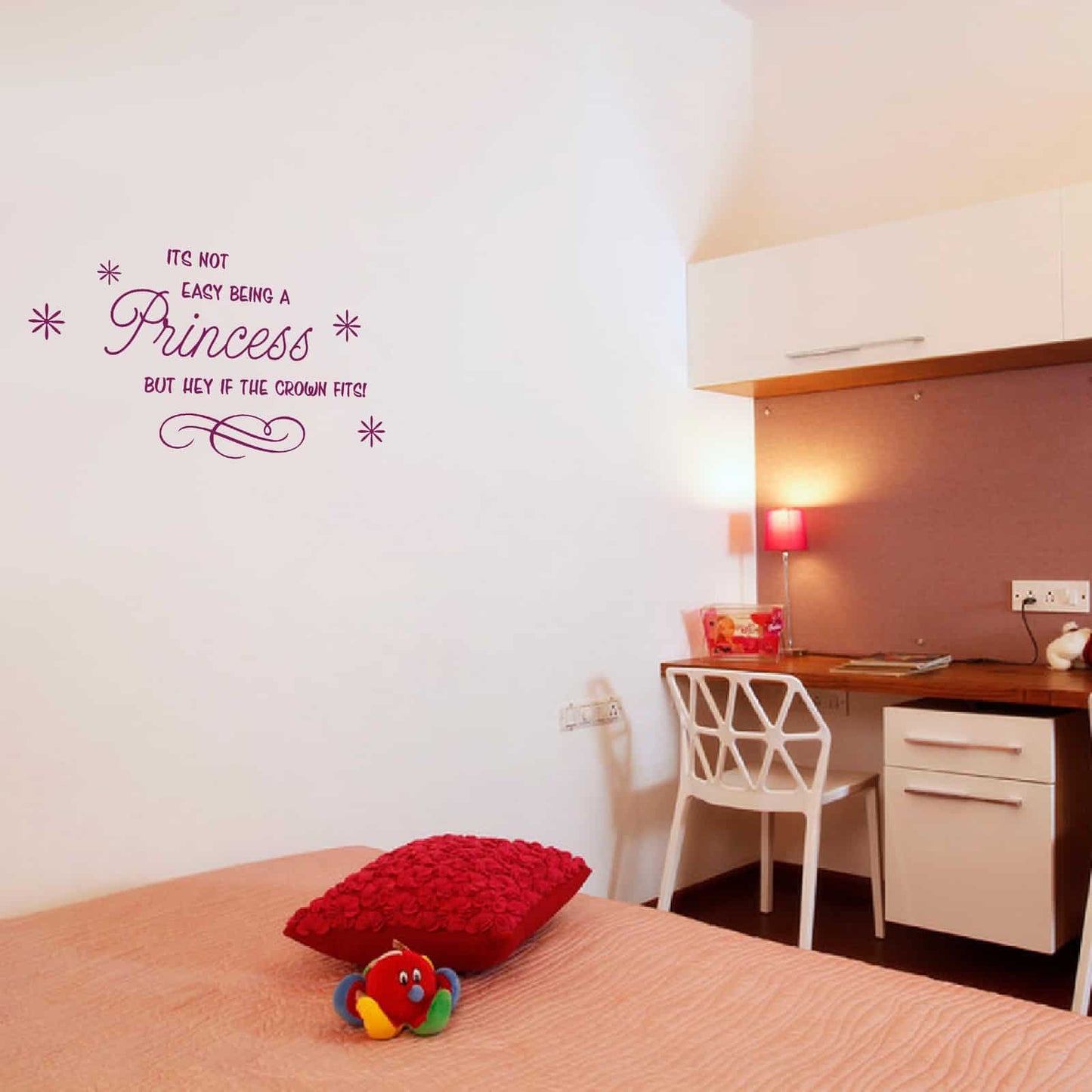 What a Princess Deserves Wall Sticker