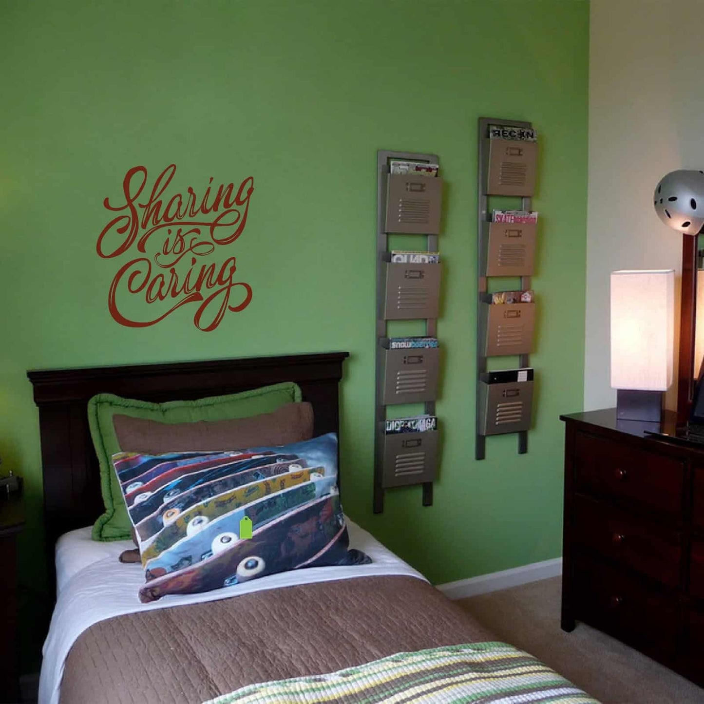 Sharing is Caring Wall Sticker