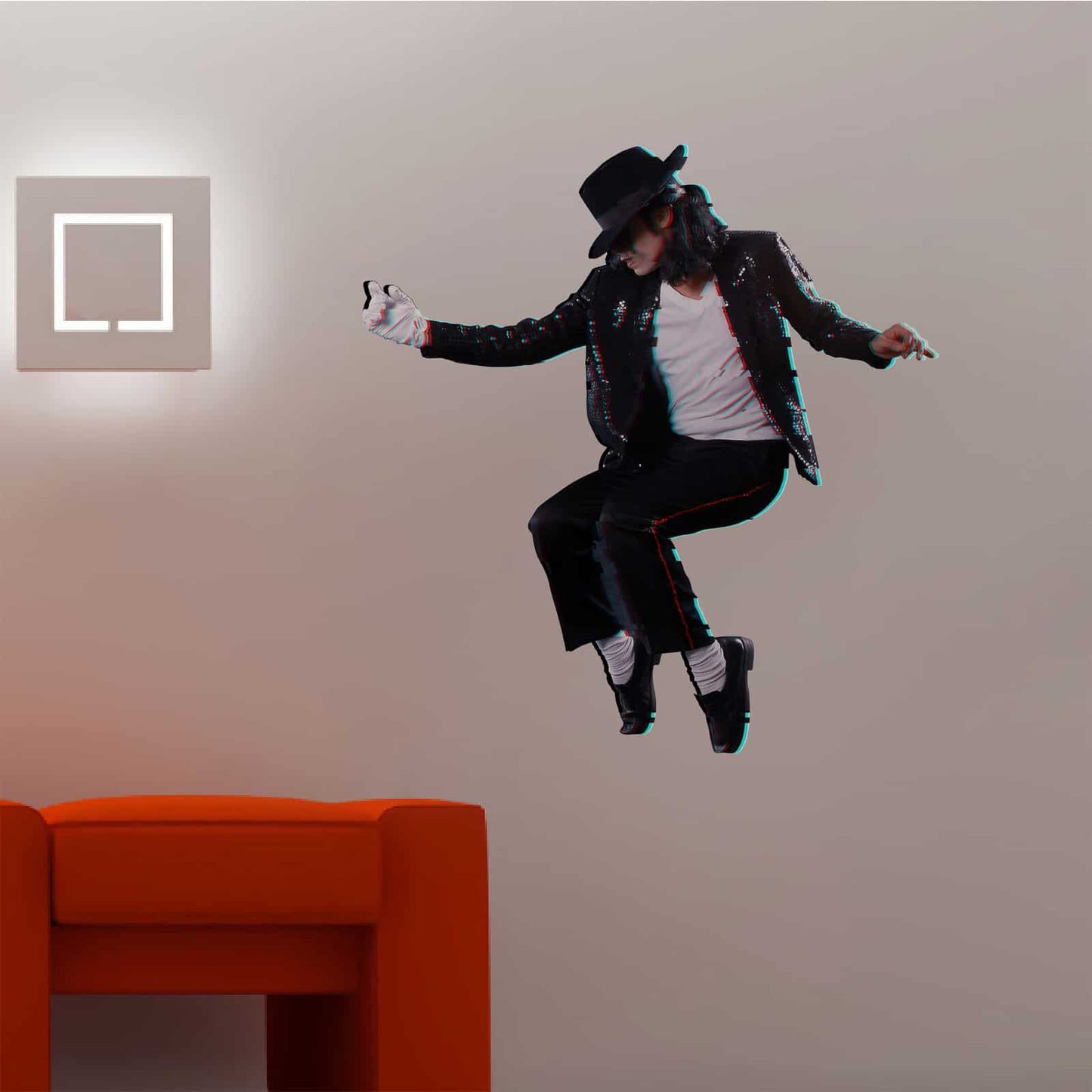 Glitch in my Attitude Graffiti Wall Sticker