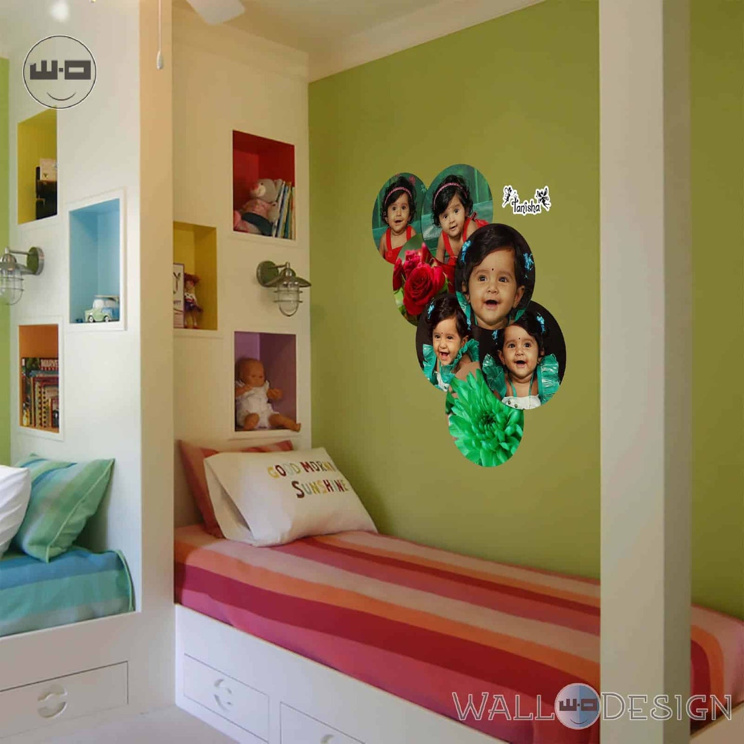 Photo Bubbles Group Wall Sticker
