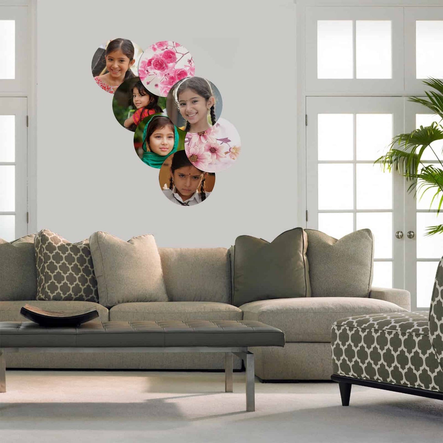 Photo Bubbles Group Wall Sticker