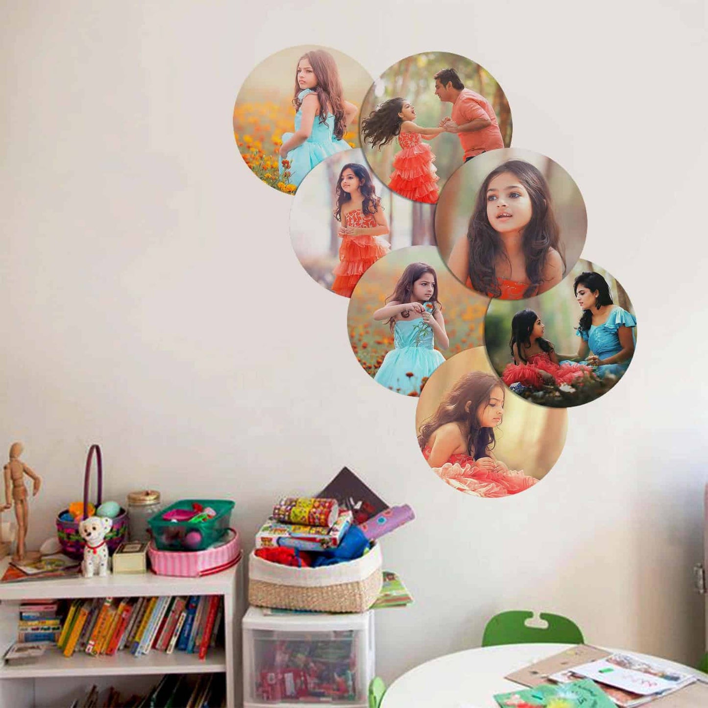 Photo Bubbles Group Wall Sticker