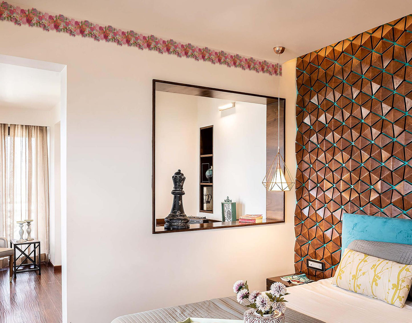 Purple Grapevine Wallpaper Border