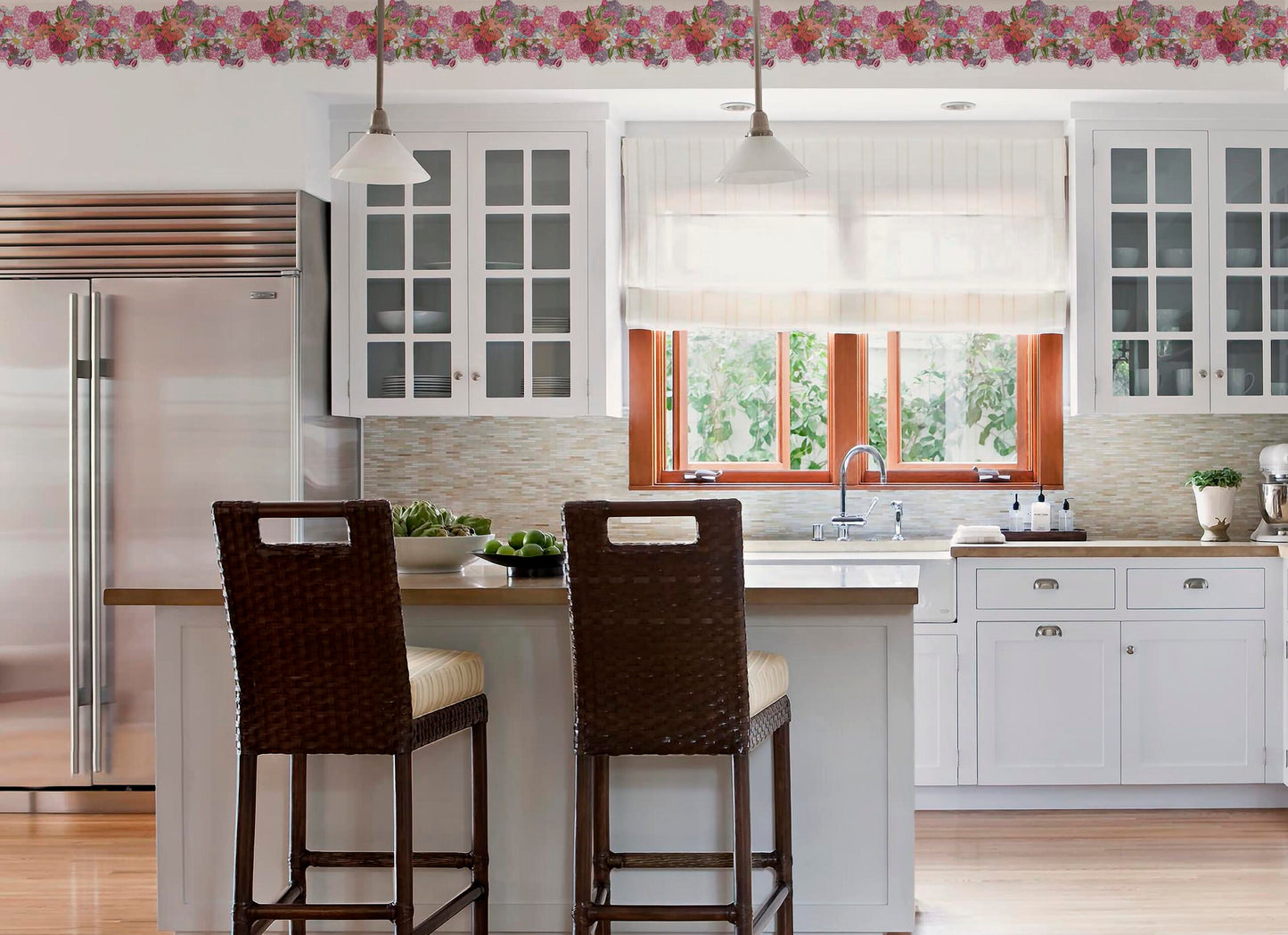 Purple Grapevine Wallpaper Border