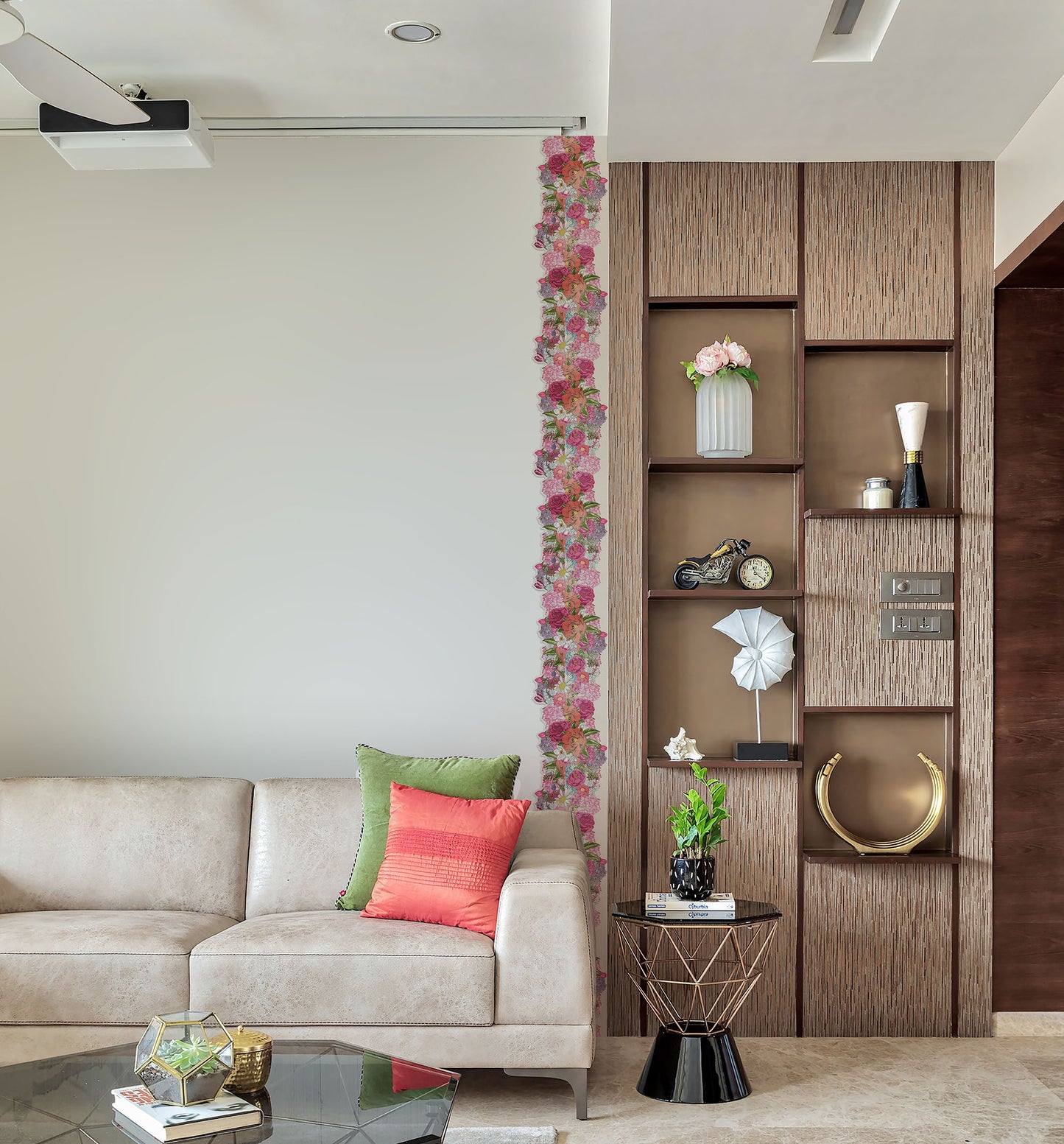 Purple Grapevine Wallpaper Border