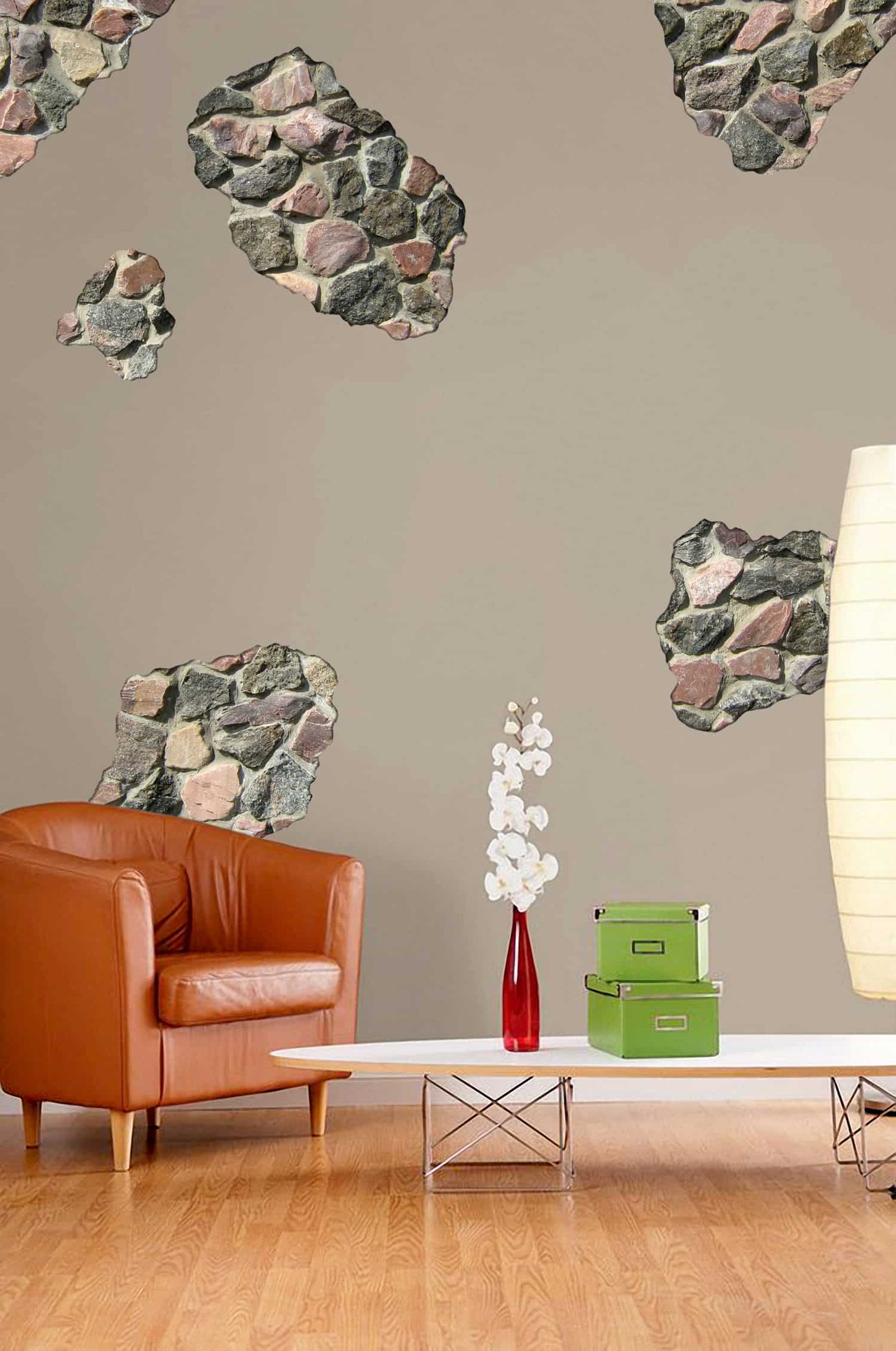 Built of Brick and Mortar Wall Sticker