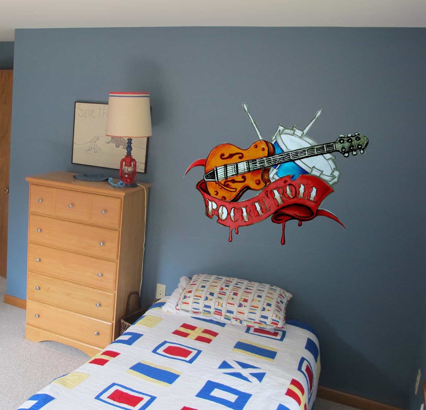 Rock n Roll Wall Sticker