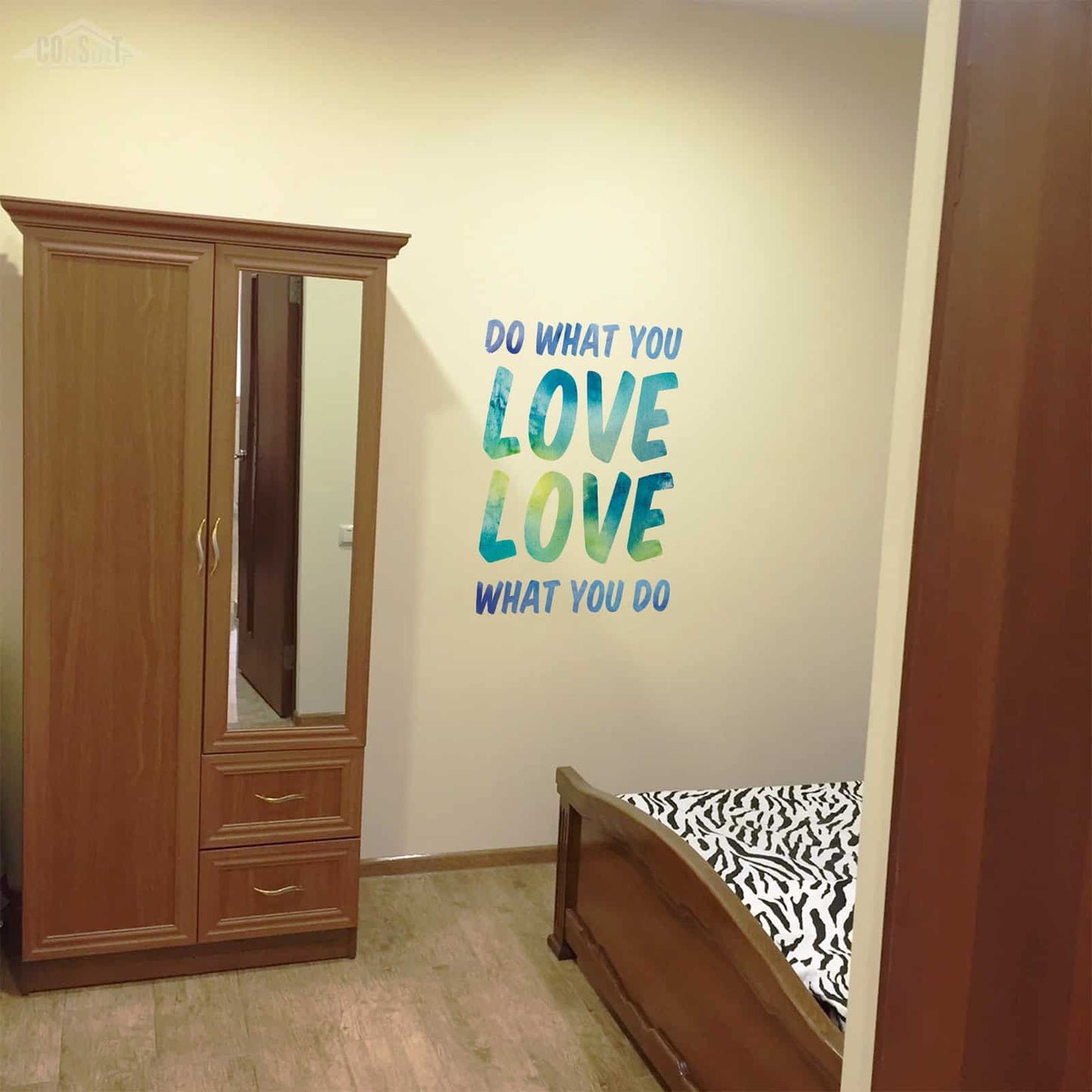 Do What You Love Love Wall Sticker