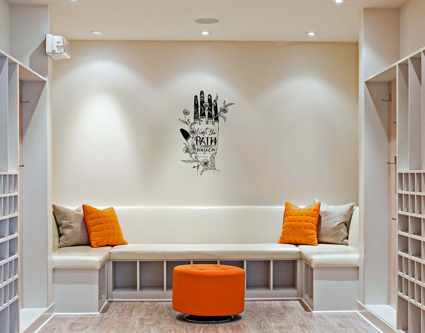 Trust the path unseen wall sticker