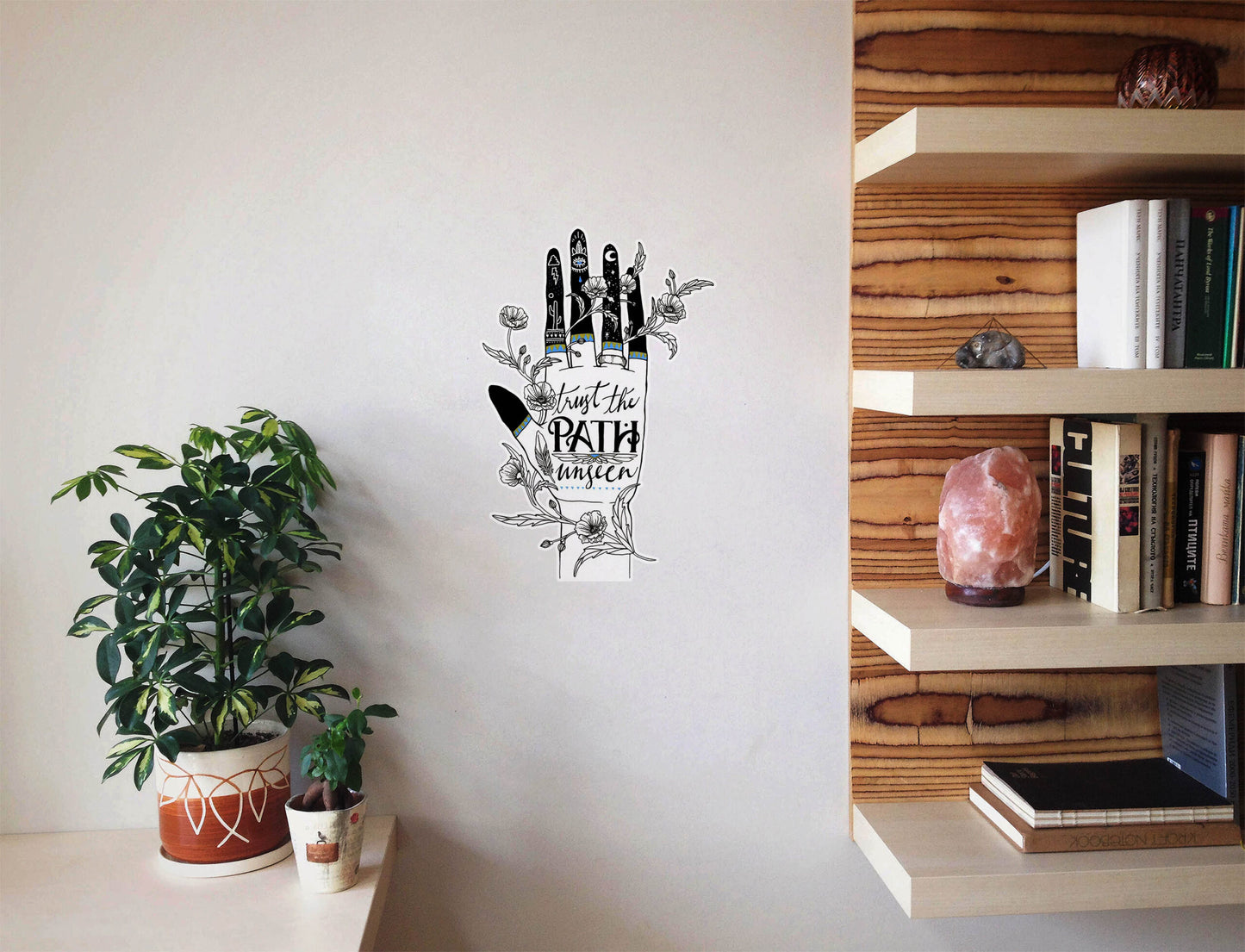 Trust the path unseen wall sticker