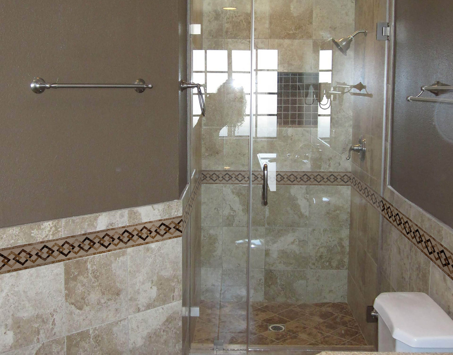 Tile Art Marble Stone Inlay Pattern Wall Border Trim