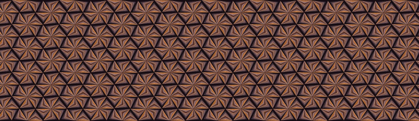 Decorative Hexagon Pattern Wall Border Sticker