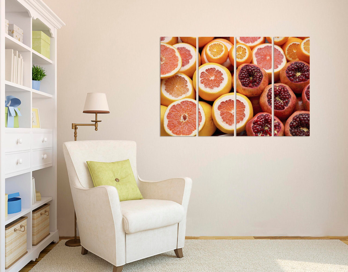 Orange & Pomegranates Wall Art Print