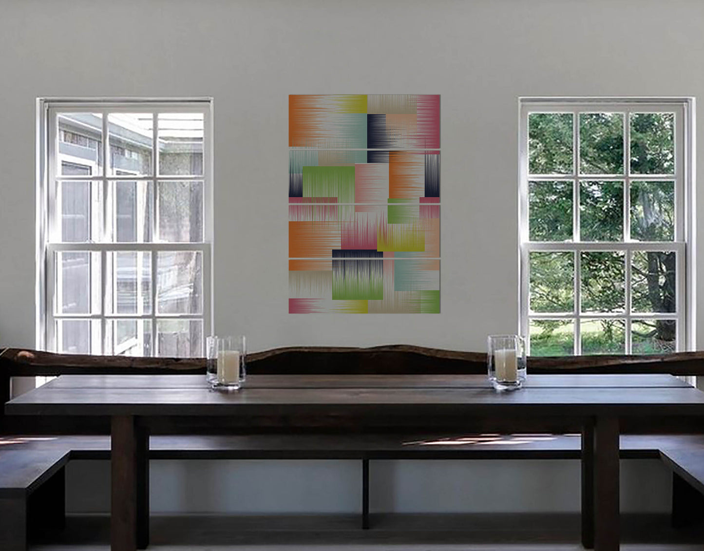 Motif Pattern Designed3 Wall Painting