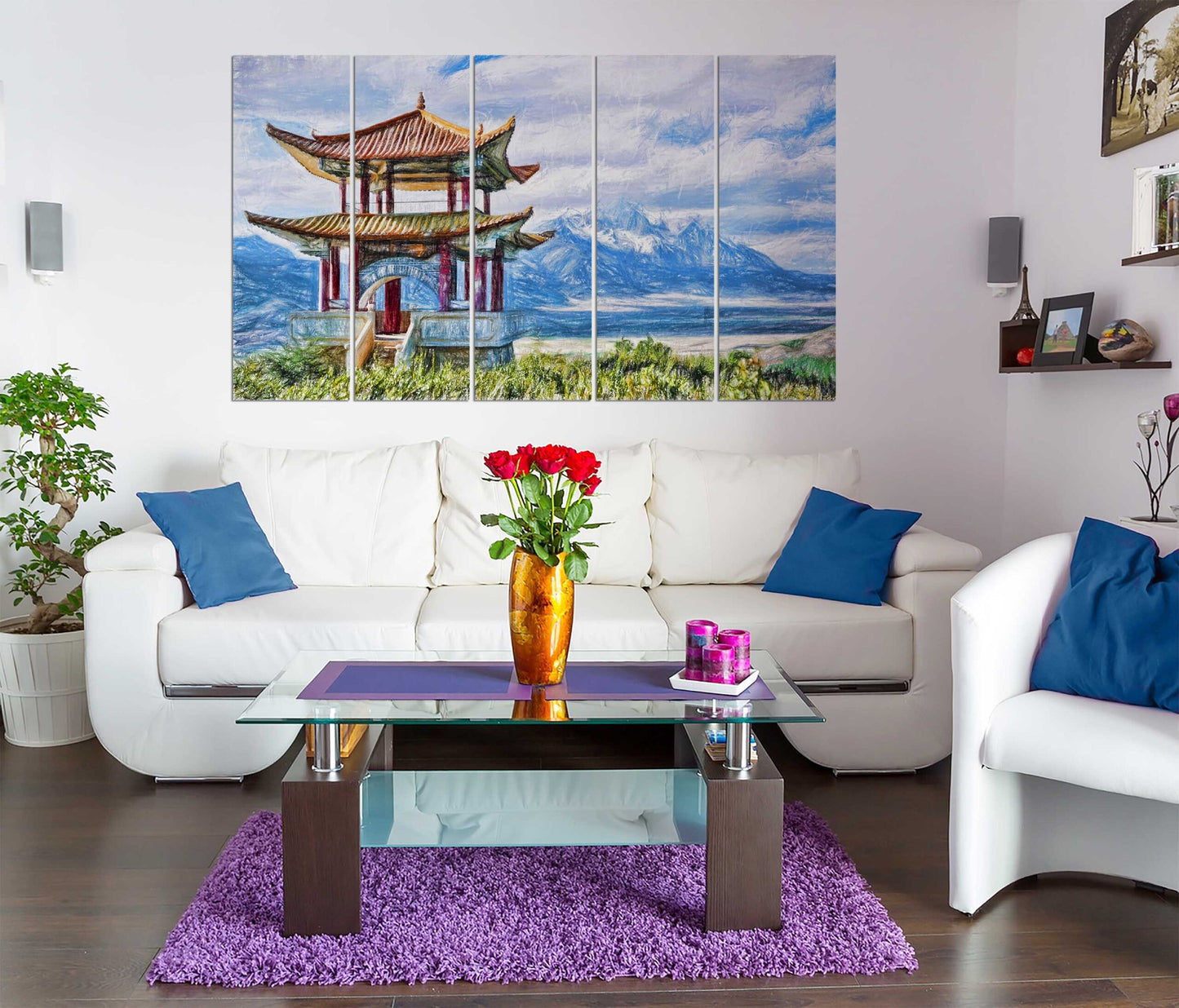 Beautiful Country China Popular Tourist Place Wall Photo Print