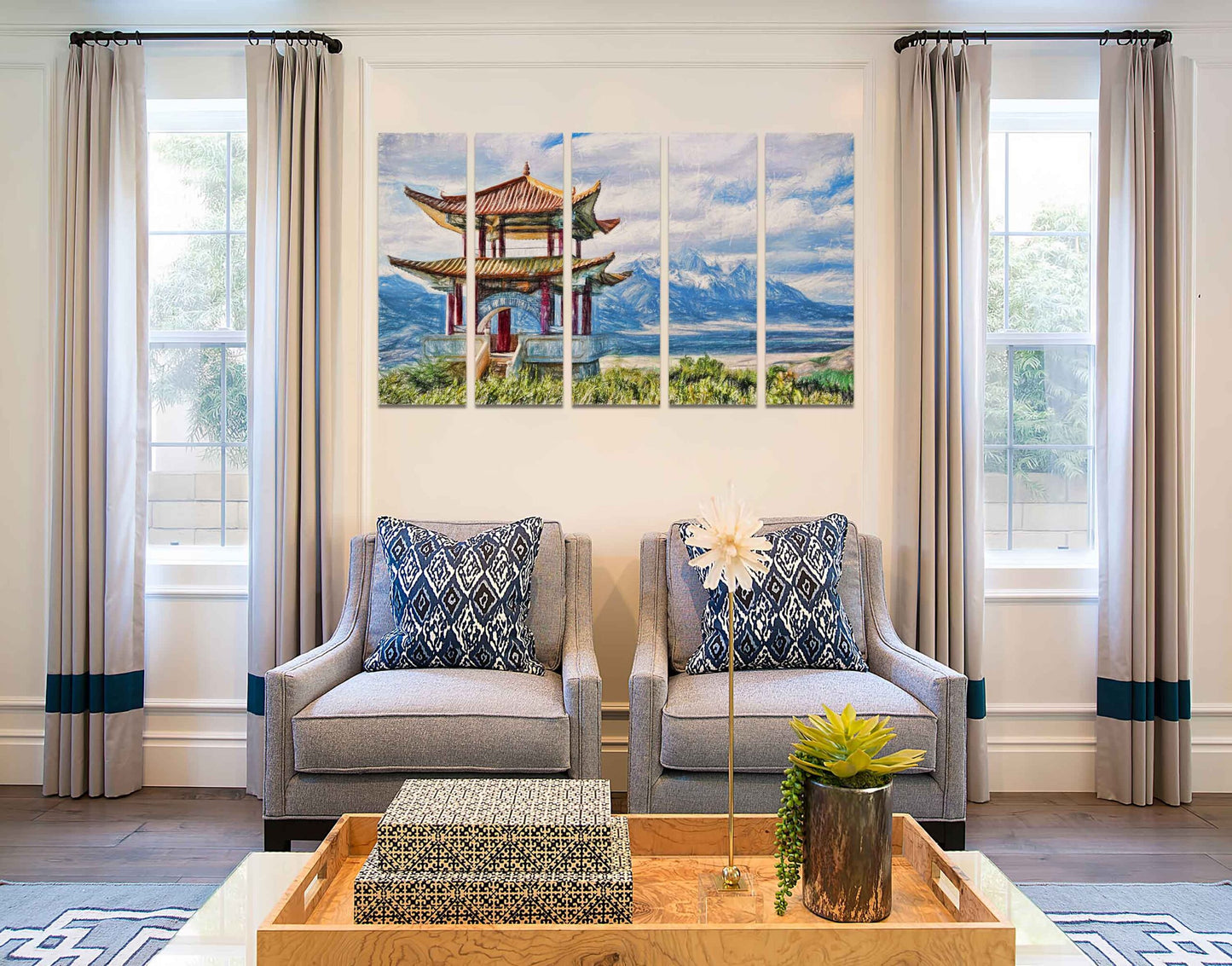 Beautiful Country China Popular Tourist Place Wall Photo Print