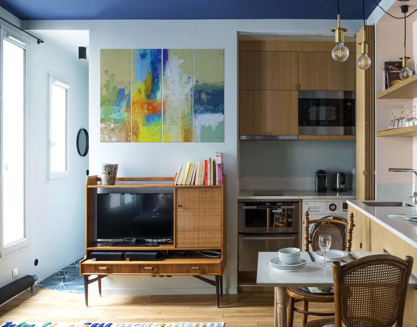 Colorful Artistic Painting Art Wall Art Print