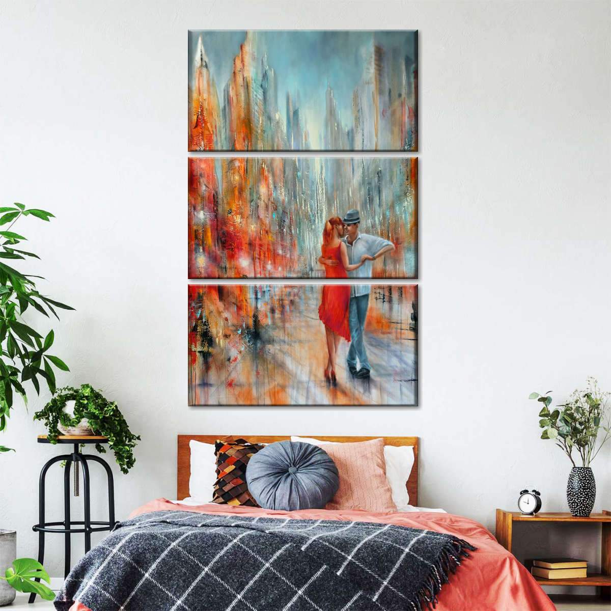 Salsa City Graphic Panel Canvas Wall Art