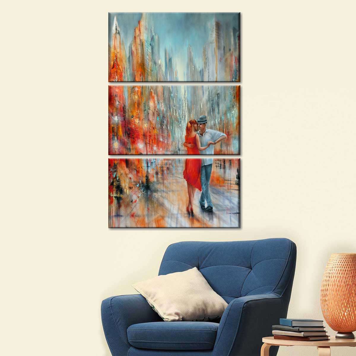 Salsa City Graphic Panel Canvas Wall Art