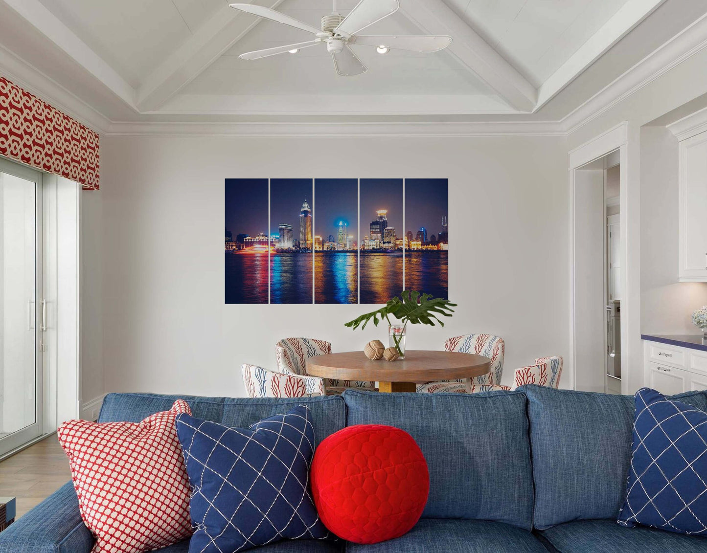 Shanghai Skyline Panorama Wall Photo Print