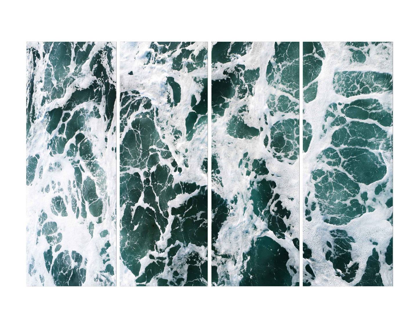 Water Splashes & Foam in Ocean Wall Art Painting