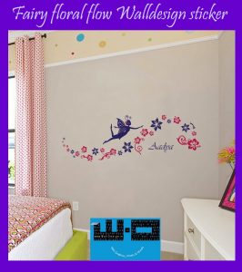 Create a fantasy bedroom for your little one with WallDesign decals