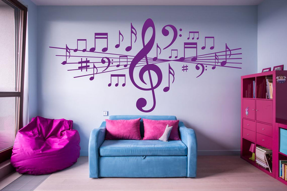 Top 35 Teen's Room Decor Ideas With WallDesign's Wall Murals and Printed Vinyl Decal