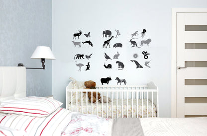 Animal Alphabets Wall Sticker