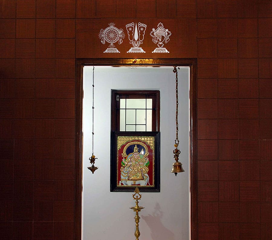 Lord Balaji Symbol Wall Sticker