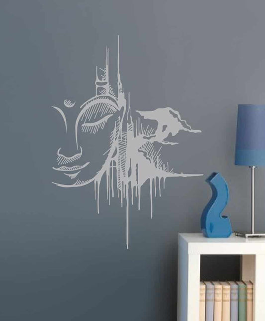 Urban Buddha Wall Sticker