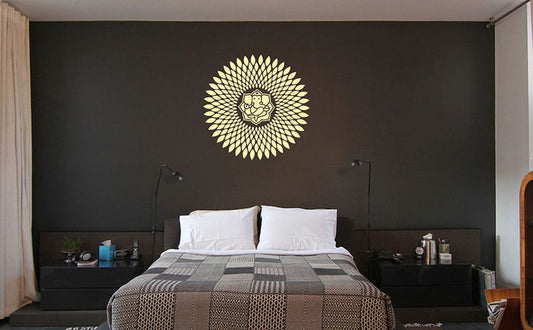 Radiant Ganesha Wall Sticker