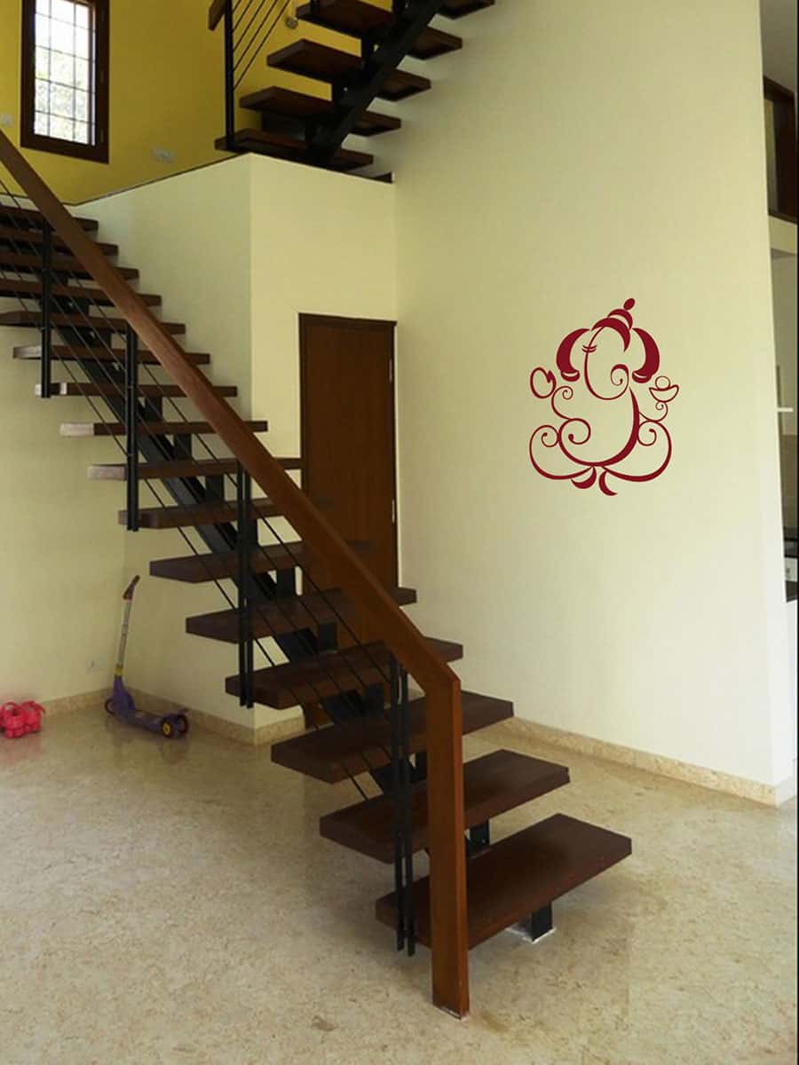 Shining Ganesha Wall Sticker