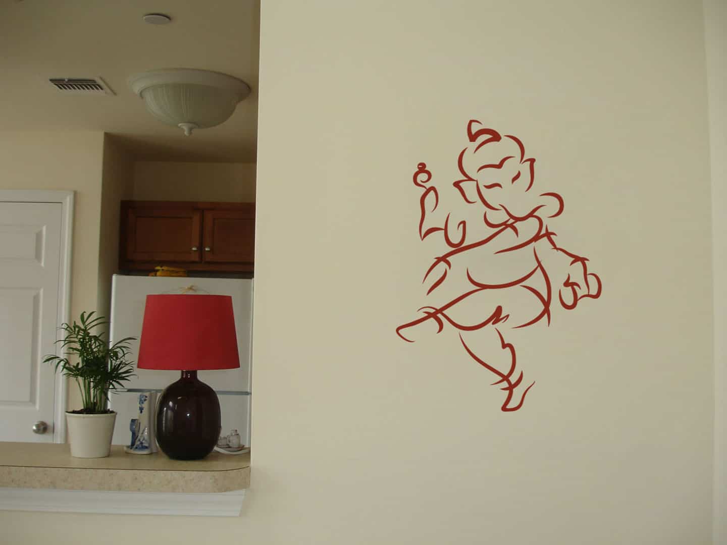 Jai Ganesha Wall Sticker