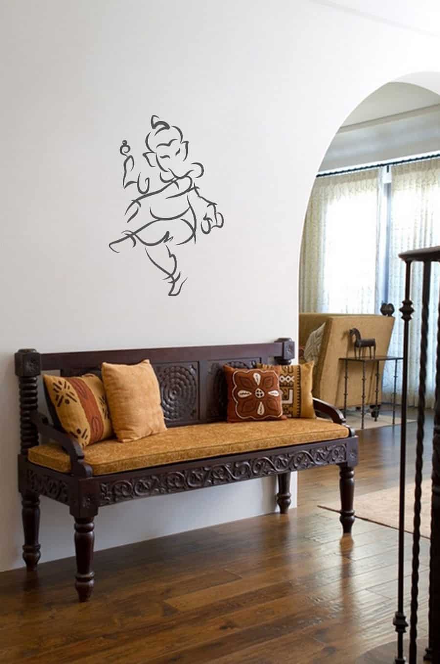 Jai Ganesha Wall Sticker