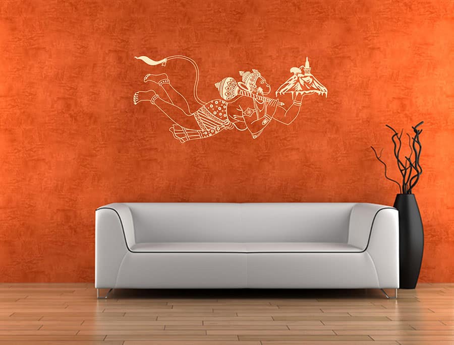 Jai Hanuman Wall Sticker