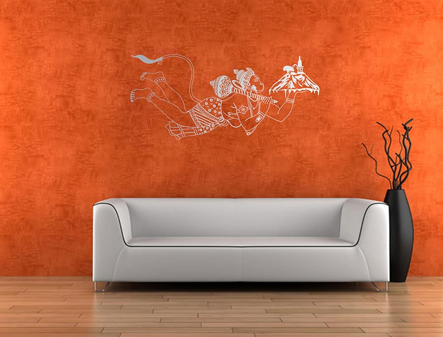 Jai Hanuman Wall Sticker