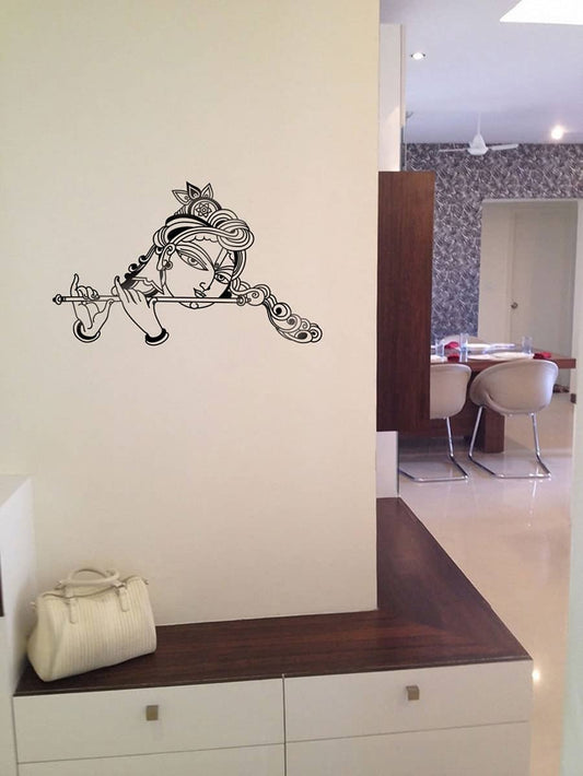 Krishna with Flute Wall Sticker