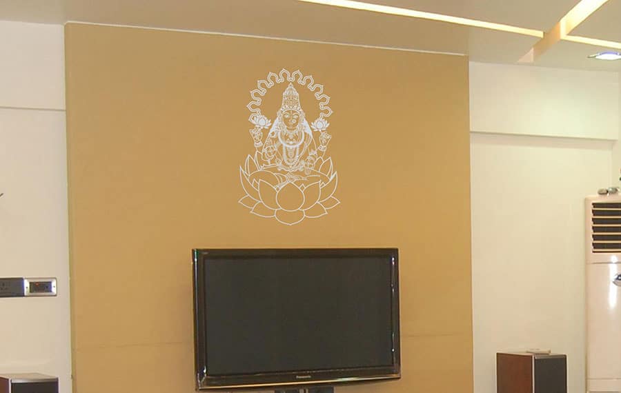 Goddess Lakshmi Wall Sticker