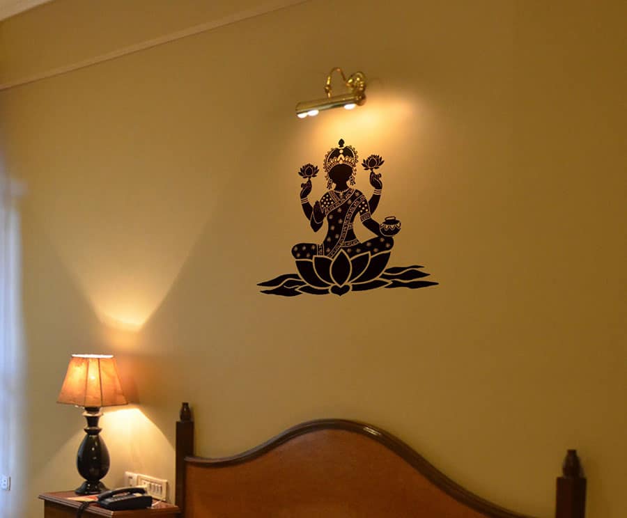 Lotus Lakshmi Wall Sticker